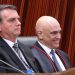 STM rejeita pedido para afastar Alexandre de Moraes de investigação contra Bolsonaro