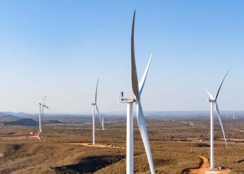 Complexo Eólico Serra da Palmeira, na Paraíba