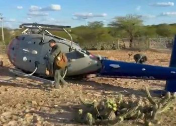Helicóptero da Secretaria de Defesa Social de Pernambuco cai durante buscas por adolescente desaparecida