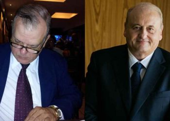 Os advogados Fred Vilaça (esq) e Cláudio Fruet (dir)