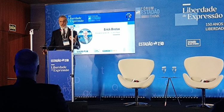 CEO do Estadão, Erick Bretas