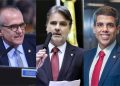 Fernando Dueire, Raul Henry e Jarbas Filho (esq. p/ dir.)