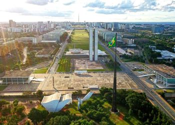 A Esplanada dos Ministérios faz parte do Plano Piloto, tombado pela Unesco