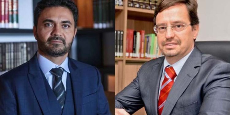 Os advogados Marcelo Leal (esq.) e Eduardo Trindade (dir.)