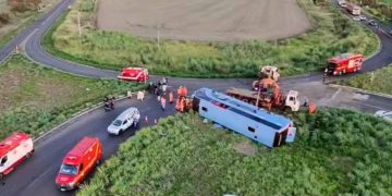 Grave acidente deixa vítimas fatias no sudeste