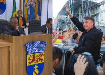 O ex-presidente e investigado também foi homenageado pela Câmara de Olinda