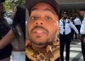 Influenciador tenta entrar com cobra de estimação em shopping e acaba detido