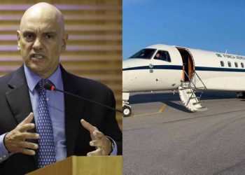 Alexandre de Moraes entre ministros do STF que utilizam aviões da FAB para deslocamentos frequentes