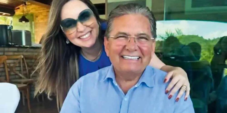 Alanna Vieira e Adriano Galdino: pai é presidente da Assembleia Legislativa do estado