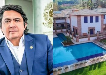 Senador destina R$ 3 milhões em emenda Pix para estrada que dá acesso ao seu hotel fazenda