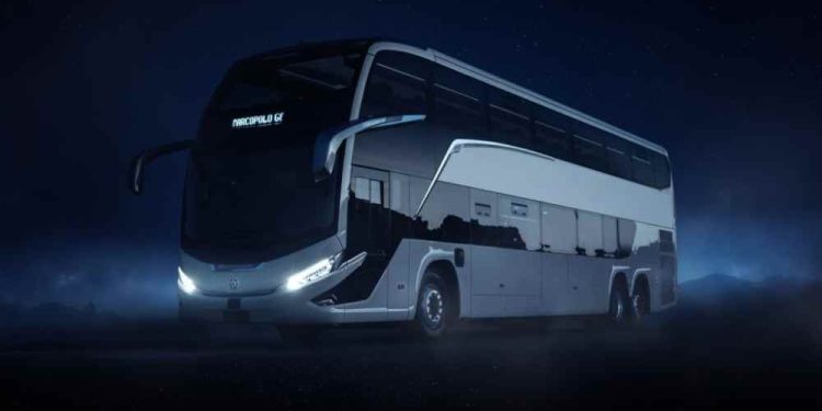 Lançamento de ônibus de alto padrão pela viação Progresso no Nordeste