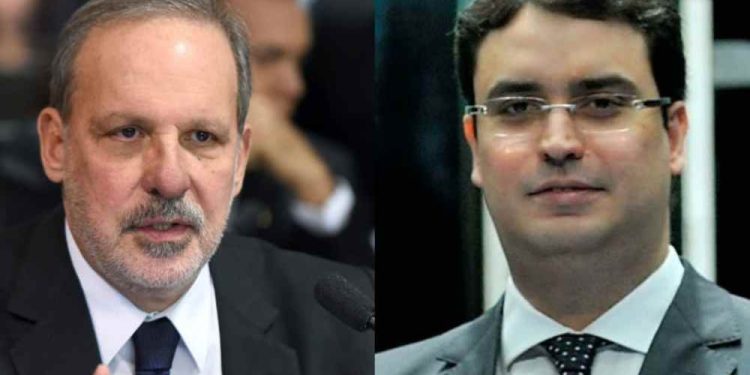 Ex-senador Armando Monteiro e Armando de Queiroz Monteiro Bisneto