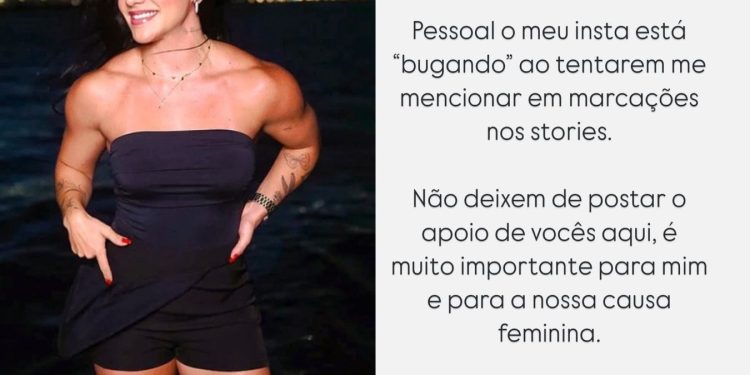 Thamires Cavalcanti está compartilhando mensagens de apoio que vem recebendo no seu Instagram