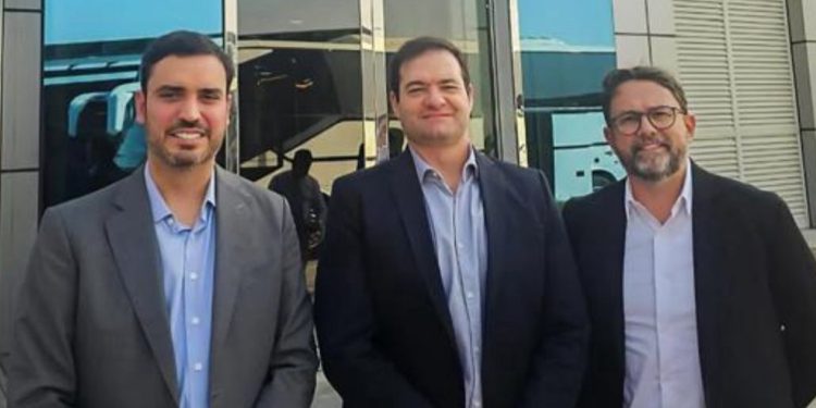 Armando Bisneto, Márcio Medina e Guilherme Cavalcanti (Da esq. p/ dir.)