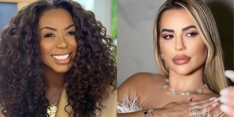 Advogada de Deolane Bezerra, Adélia Soares (à dir.)