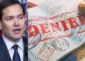 O anúncio foi feito por Marco Rubio, secretário de Estado dos EUA.