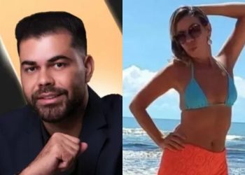 O Médico Marcelo Vasconcelos e a vítima Adriana Laurentino.