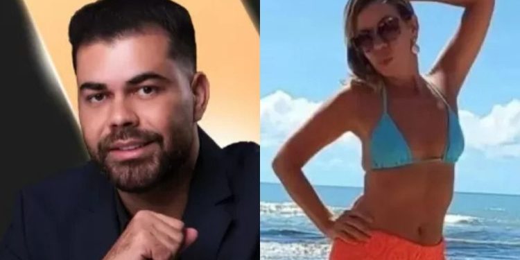 O Médico Marcelo Vasconcelos e a vítima Adriana Laurentino.