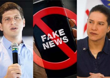 João Campos (PSB) e Raquel Lyra (PSD)