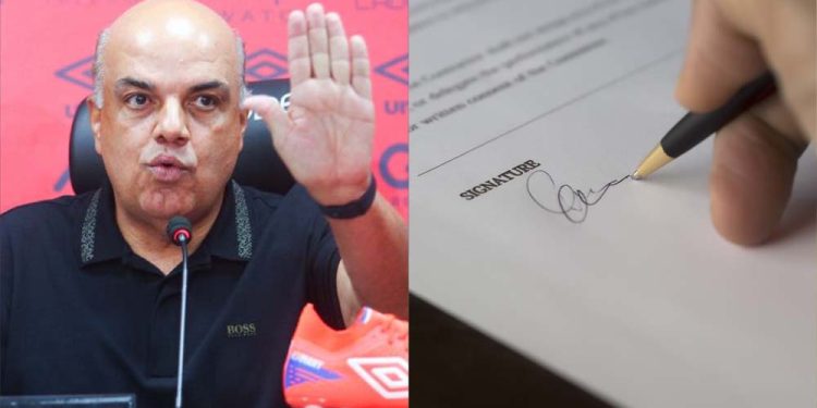 O presidente do Sport é acusado de ferir o estatuto do clube