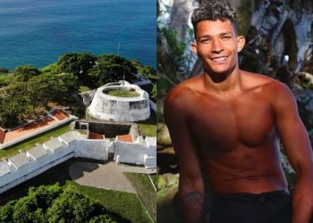 Ilhéu identificado como Emanuel levou dois tiros de revólver calibre 40 na perna direita.