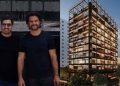 Marcelo Brandão (esq.) e Thiago Monteiro (dir.) vão negociar com compradora de ap. no Co-Haut 003