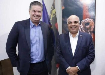 Ademar Rigueira (esq.) e Yuri Romão (dir.)