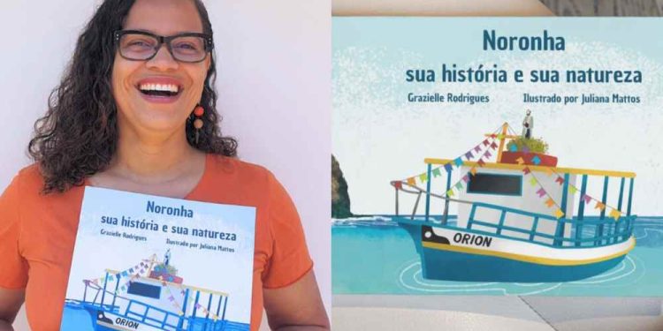 Grazielle Rodrigues transforma Noronha em personagem de livro infantojuvenil - Foto: Pedro Pierre/Divulgação