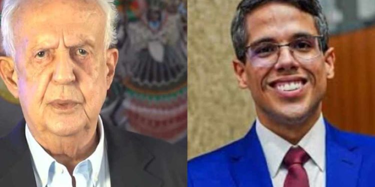 Jarbas Vasconcelos apoia candidatura do filho em eleição decisiva