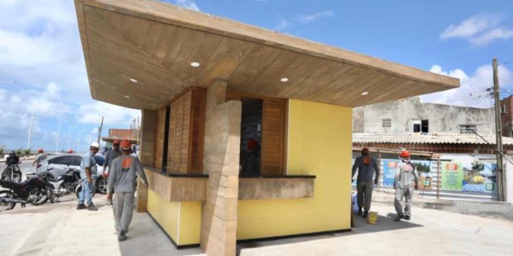 Obras de requalificação da orla do Recife