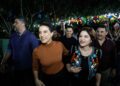 Governadora Raquel Lyra e a vice Priscila Krause, em Surubim