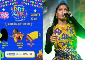 Thaissa Roberta foi representada no cartaz por uma silhueta preta.