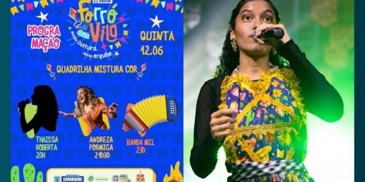 Thaissa Roberta foi representada no cartaz por uma silhueta preta.