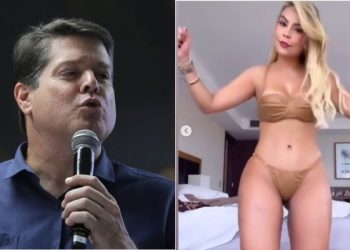 Baleia Rossi ligou para Patrícia Alencar após críticas por vídeo dançando de biquíni.