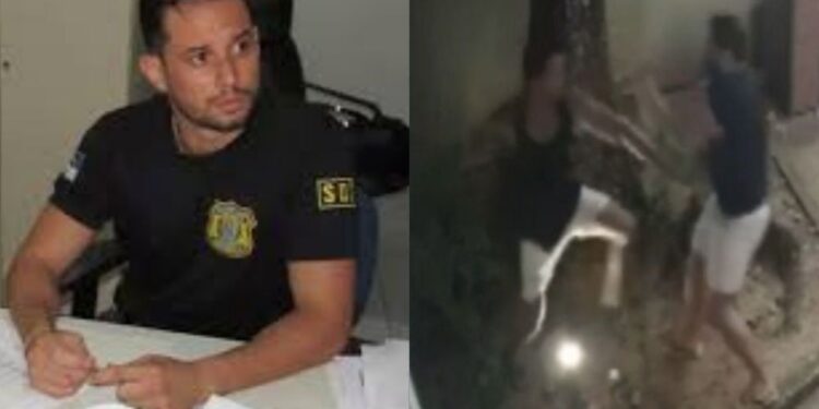 Luiz Alberto Braga atirou na perna de um jovem