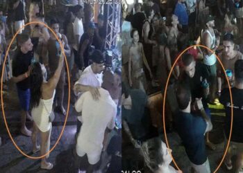 Tiago Galhardo abordou a namorada do delegado durante evento.