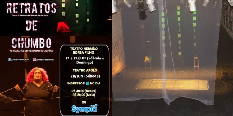 Espetáculo volta em cartaz nos dias 21, 22 e 28 de junho.