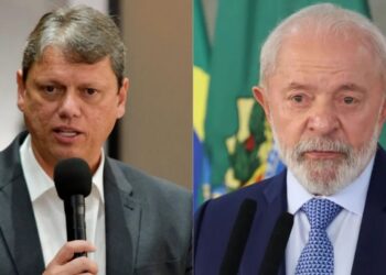 Tarcísio teria 46,5% contra 34,9% de Lula.