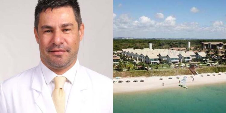 Antes do acidente, Seráfico Junior estava com a namorada em sua casa no Narguilê Beach Club