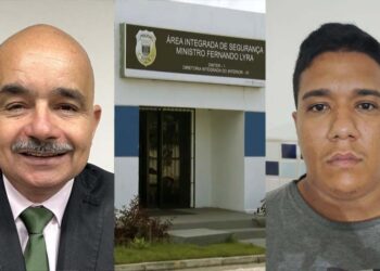 Vereador Fernando Enfermeiro (esq.) e Anderson Matheus, filho do presidente da Câmara Municipal (dir.) foram presos na ação