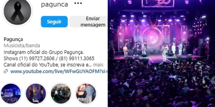 Completando 30 anos, banda Pagunça está de luto