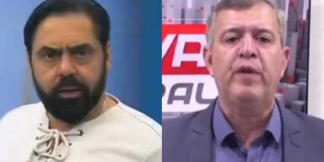 Jornalista Cardinot e Sérgio Dionísio