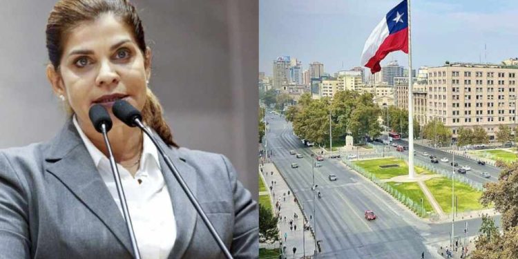 A deputada Socorro Pimentel passeia no Chile em meio aos impasses entre governo e Alepe