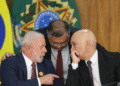 O objetivo do encontro é demonstrar unidade entre os Poderes diante da ofensiva de Trump.