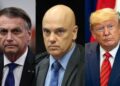 Com ameaça de prisão de Bolsonaro, Alexandre de Moraes cai na cilada de Trump.