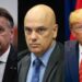 Com ameaça de prisão de Bolsonaro, Alexandre de Moraes cai na cilada de Trump.