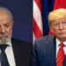 Lula e Trump.