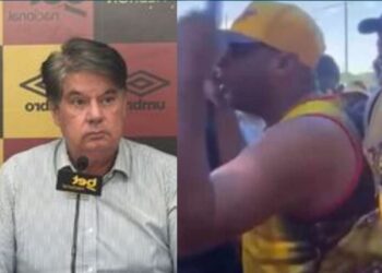 O presidente do Conselho Deliberativo disse que o clube está empenhado em identificar e punir os responsáveis.