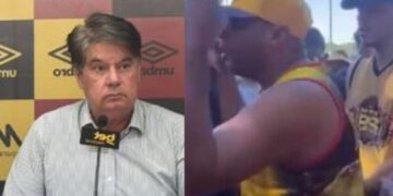 O presidente do Conselho Deliberativo disse que o clube está empenhado em identificar e punir os responsáveis.