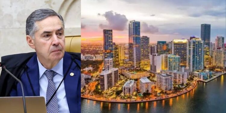 O imóvel fica em Brickell, uma área valorizada de Miami.